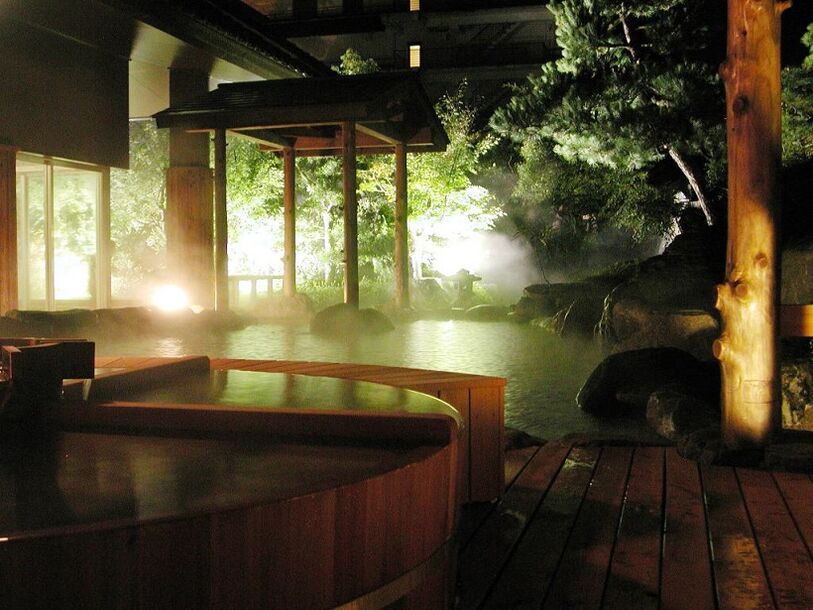 Japanese bathing and water procedures to increase effectiveness