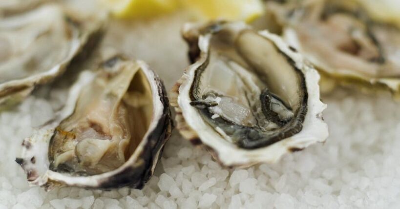 Oysters improve male potency