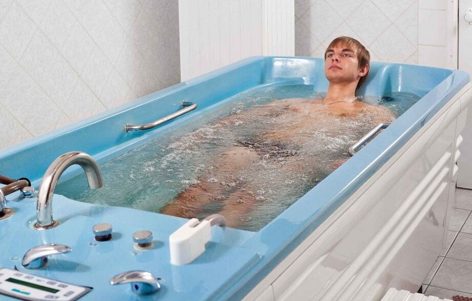 Therapeutic bath to increase effectiveness