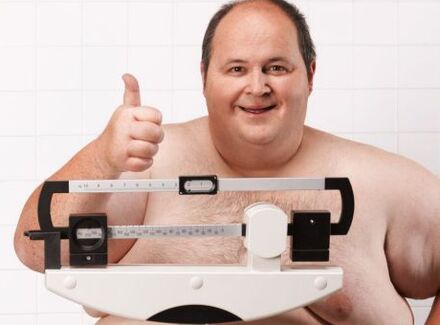 Obesity is one of the causes of decreased sexual performance in men